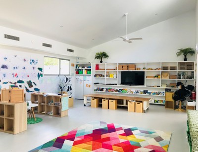 Children's organised play room
