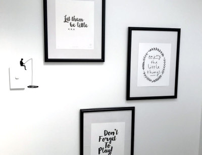 empowering play based messages in frames